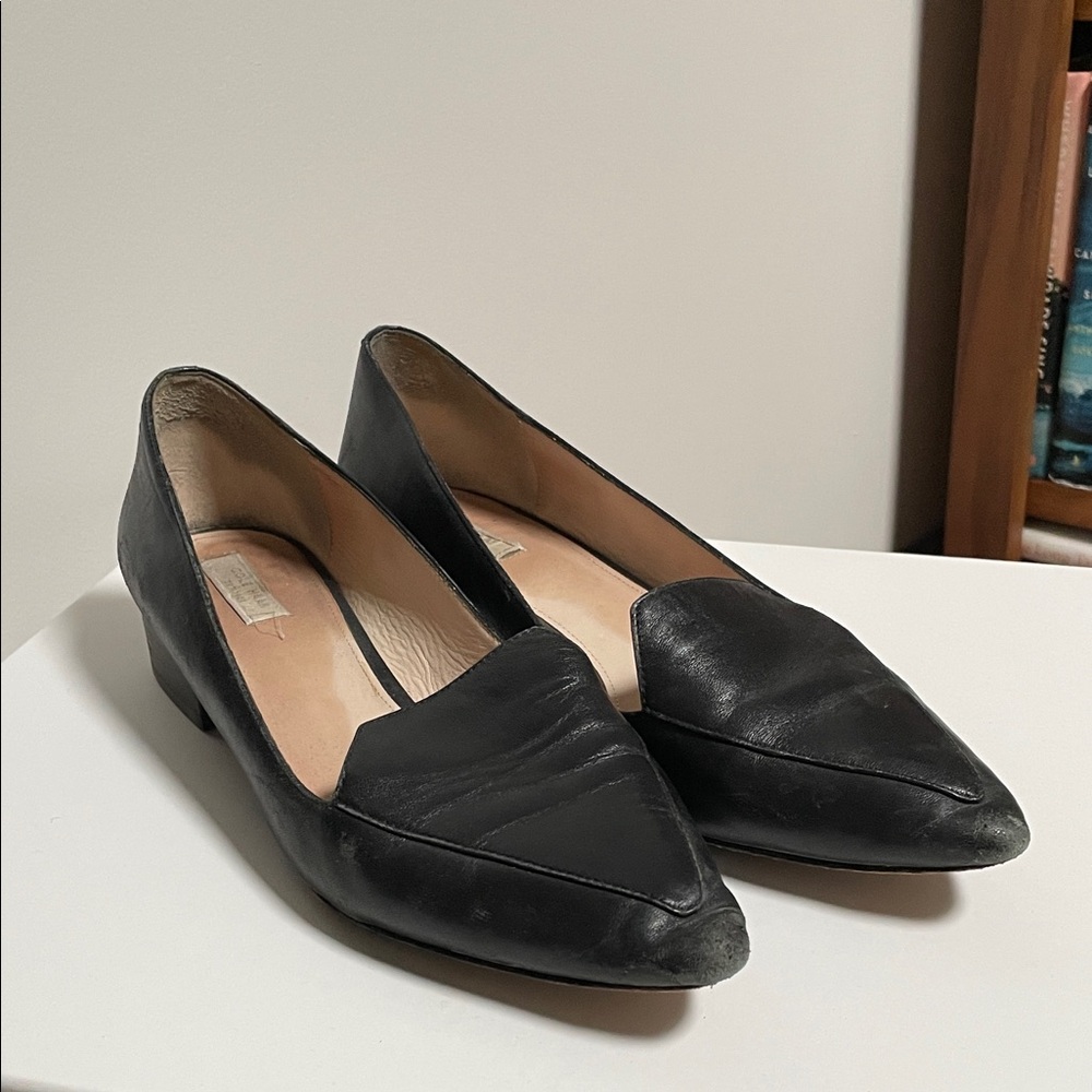 Cole Haan Black Leather Women's Loafers